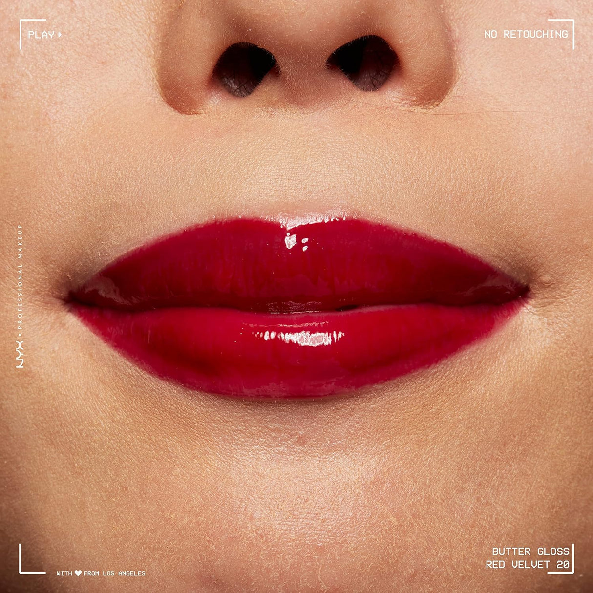 maquillaje profesional Brillo labial color Rojo Velvet