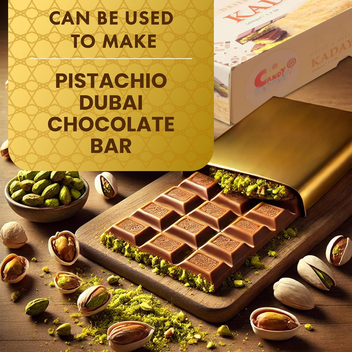 Kadayif Relleno Premium 500gr - Sarah's Candy Factory