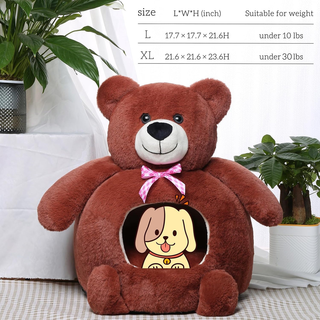 Casa para Gatos y Perros, Refugio Suave y Cálido, 2023