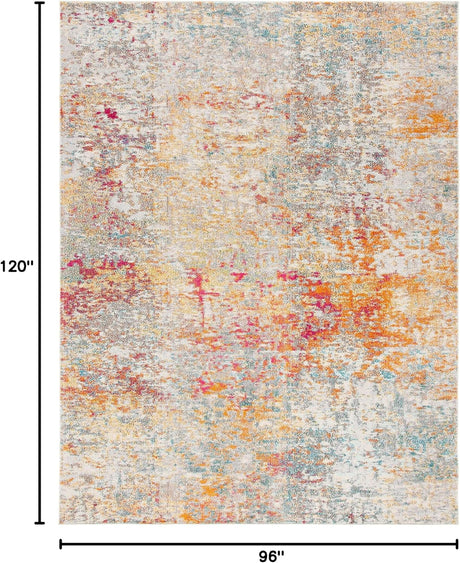 Alfombra Moderna Abstracta SAFAVIEH, Fácil Cuidado, MAD460G