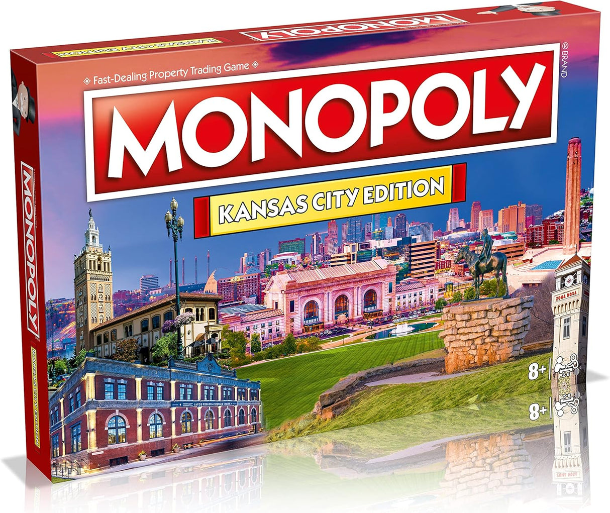 Juego de Mesa MONOPOLY Kansas City - 2-6 Jugadores Familiar