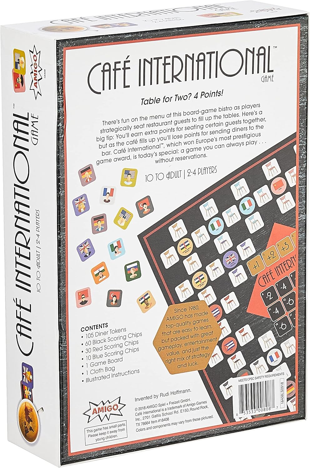 Juego de Estrategia Familiar AMIGO para 2-4 Jugadores 10+