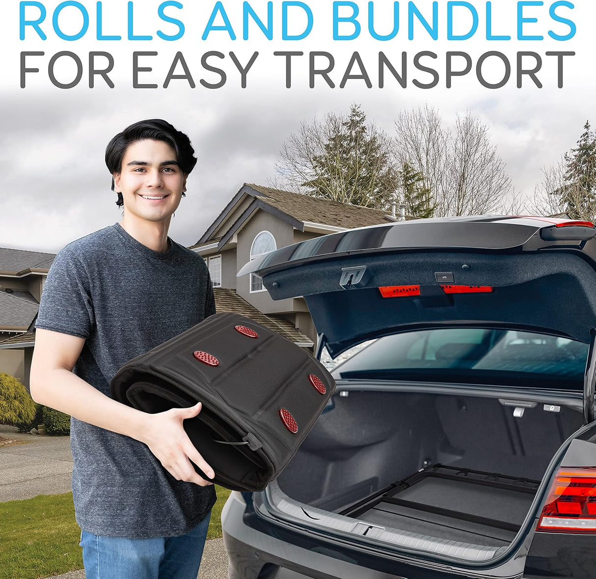 Alfombrilla de masaje vibratoria de cuerpo completo