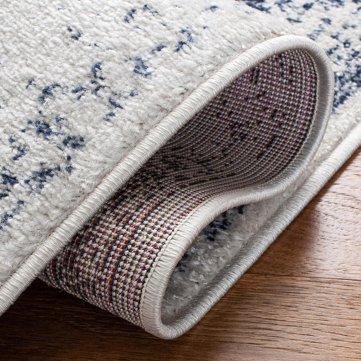 Alfombra Cuadrada Oriental Desgastada, Fácil Cuidado, ADR109M