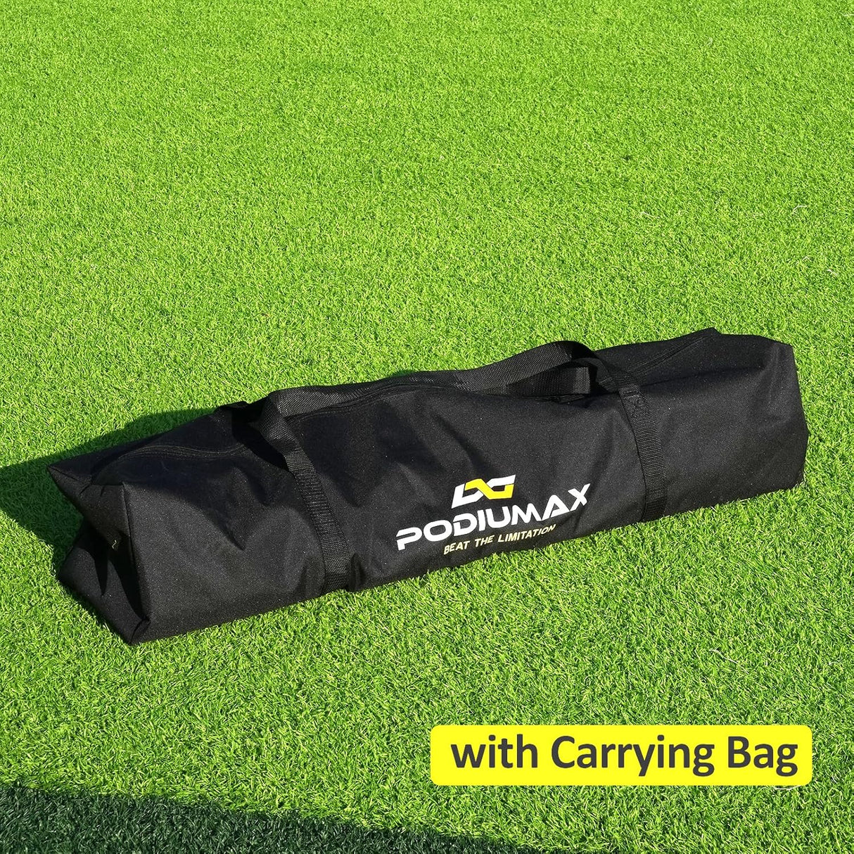 Red de Meta de Fútbol Portátil con Zonas de Puntuación Destacadas