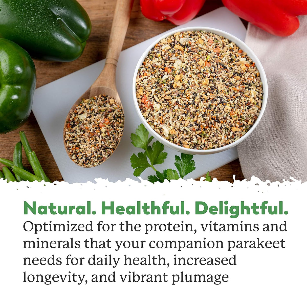 Alimento para aves para aves