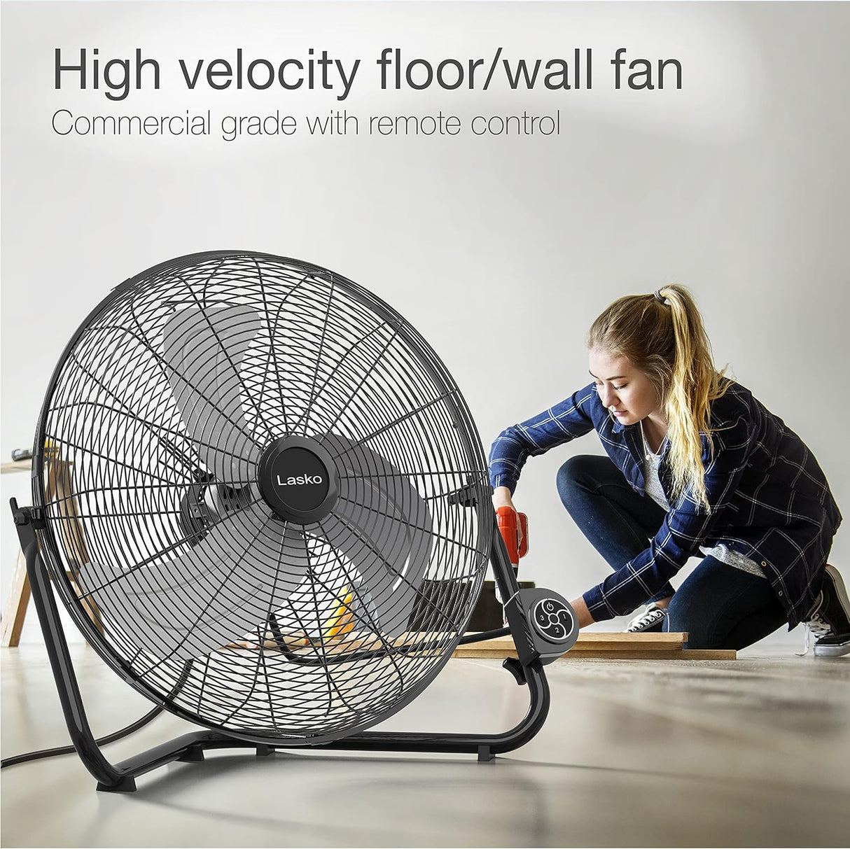 Ventilador Lasko 20 y 18 con control remoto y oscilante