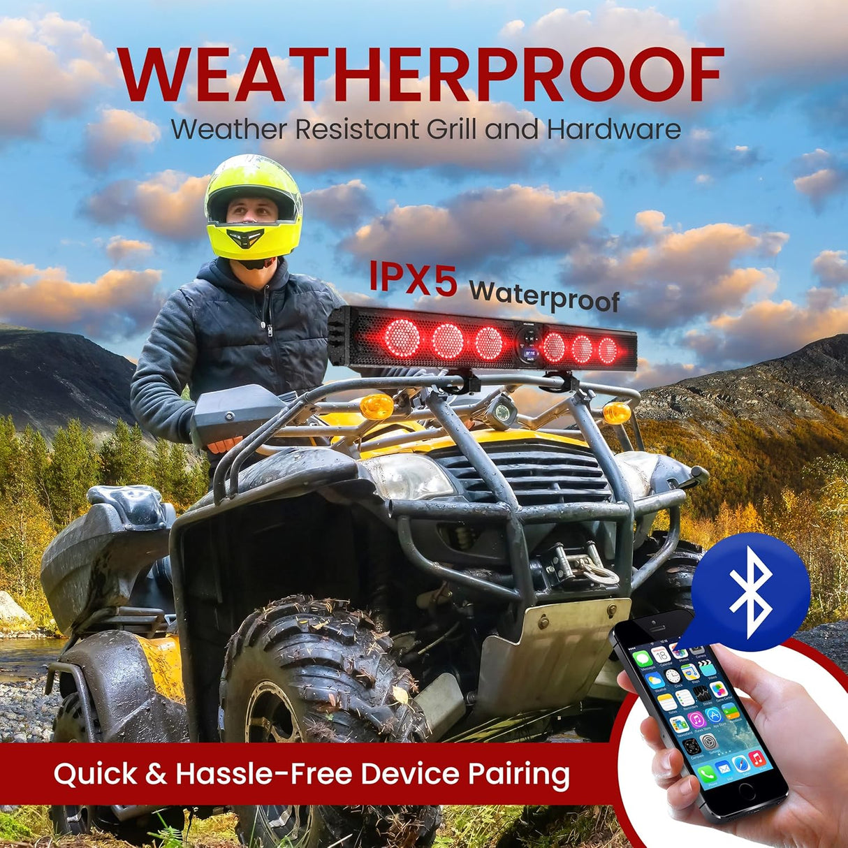 Parlantes inalámbrico de barra 36" Bluetooth PATVSB3600