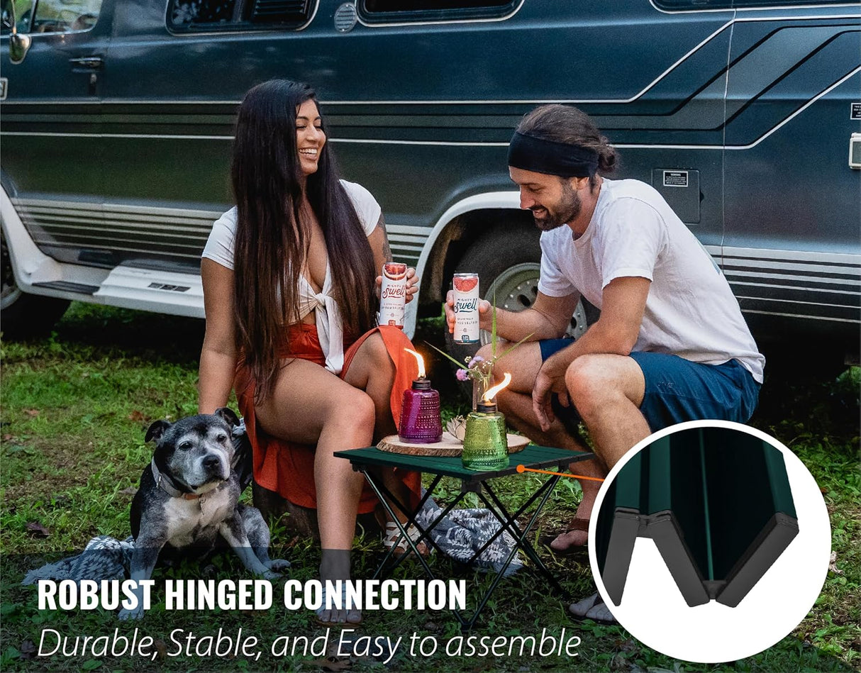 Mesa de Playa Plegable Ligera - Compacta y Resistente - Modelo Talu