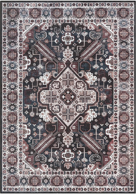 Alfombra Lavable 8x10 Adiva Antideslizante para Casa Modelo 8' x 10