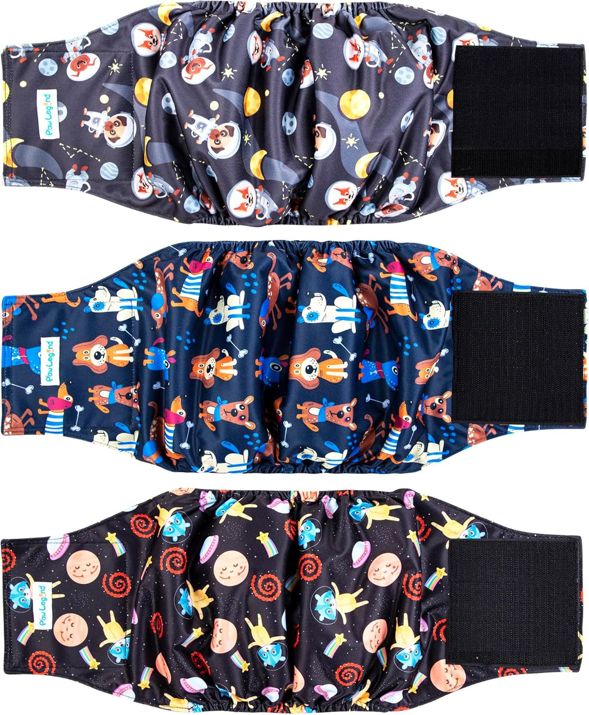 Paw Legend Pañales lavables Pañales de alta absorción para cachorros