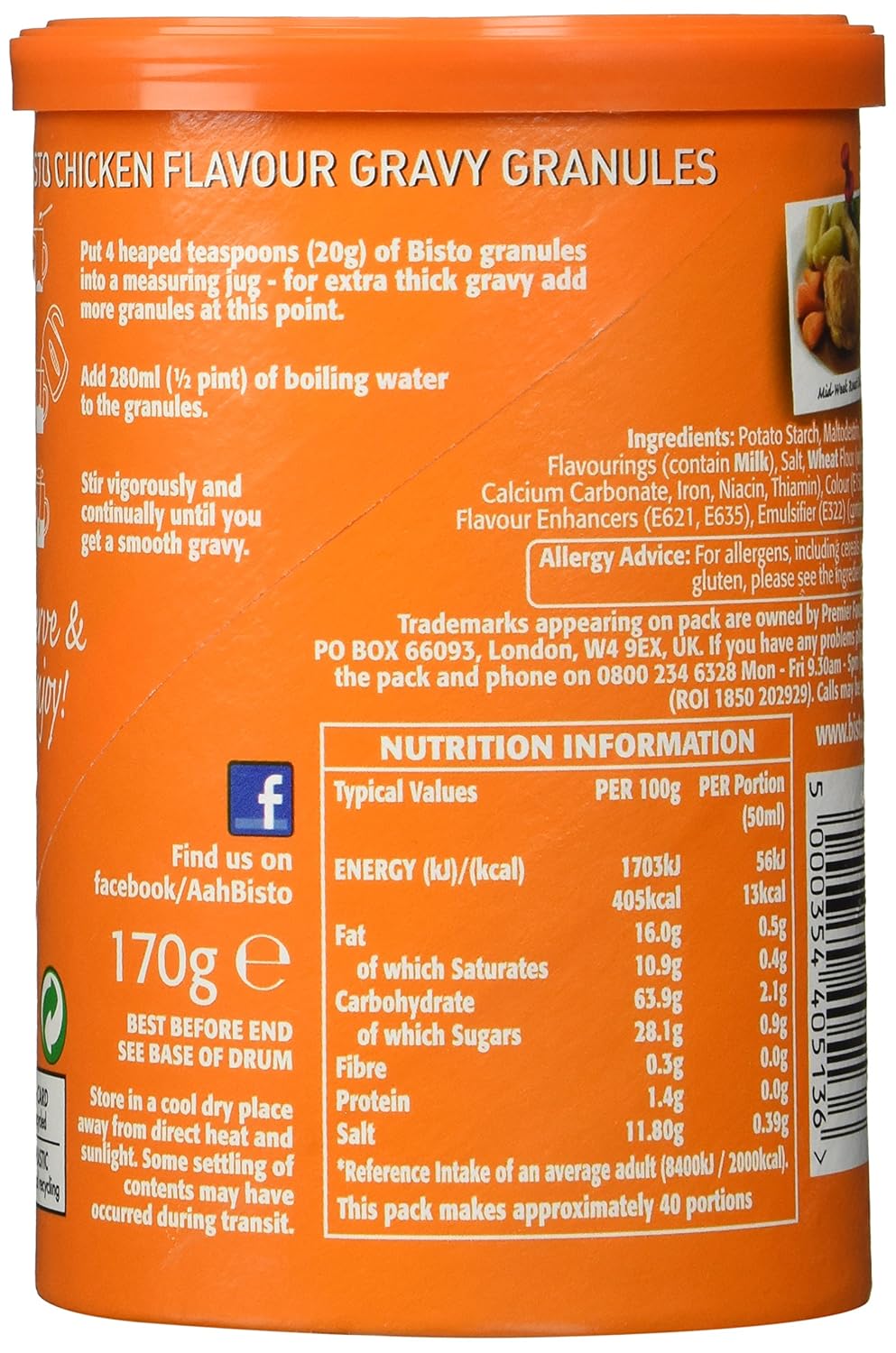 Bisto para gránulos de salsa de pollo (6.00 oz)