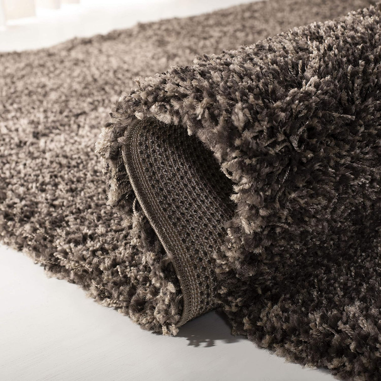 Alfombra Runner Shag 2'3 x 21, Antideslizante y Fácil Cuidado