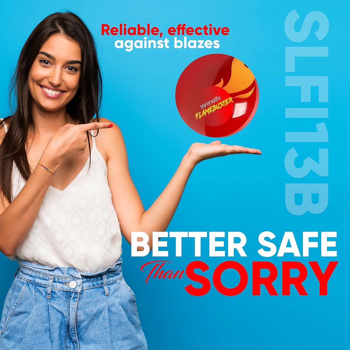 Extintor automático ligero y portátil SERENELIFE SLFI13B