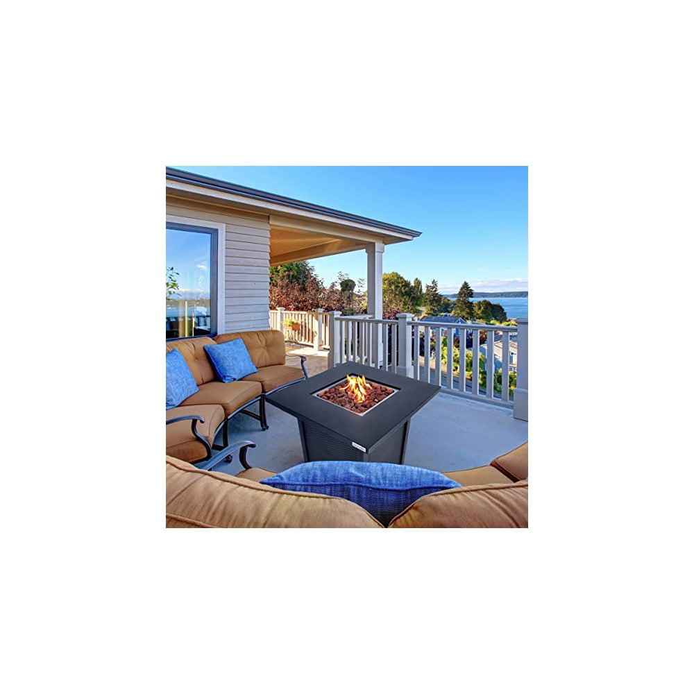 Asadores mesa para fogatas de gas SERENELIFE SLFPS3