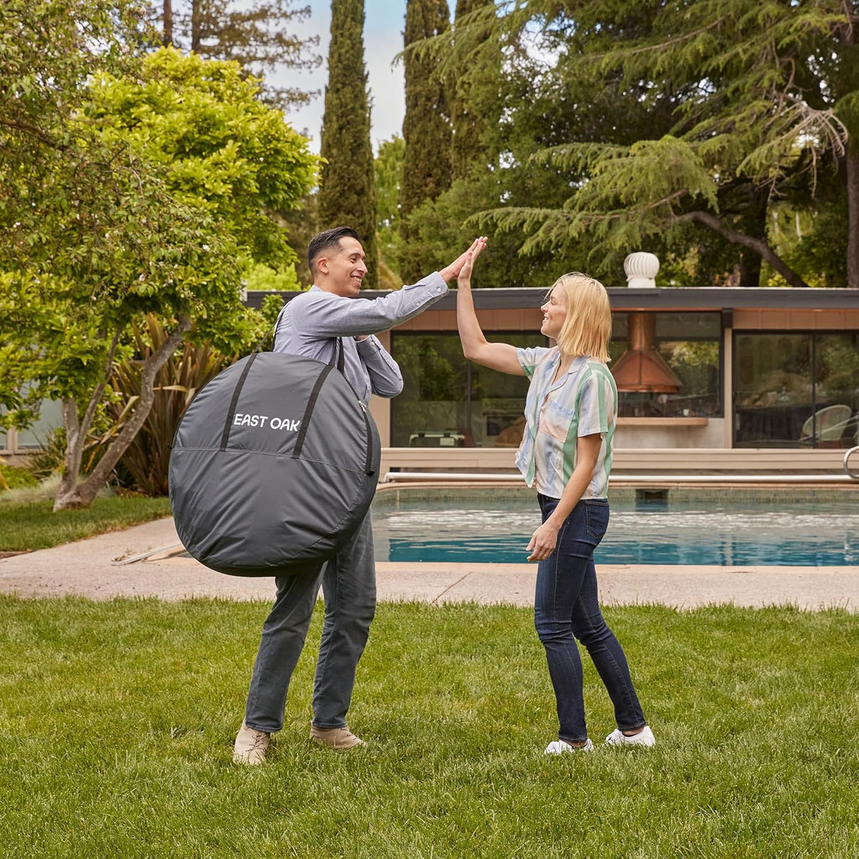 EAST Tienda de Pantalla EAST OAK 10x10 FT Portátil con Bolsa