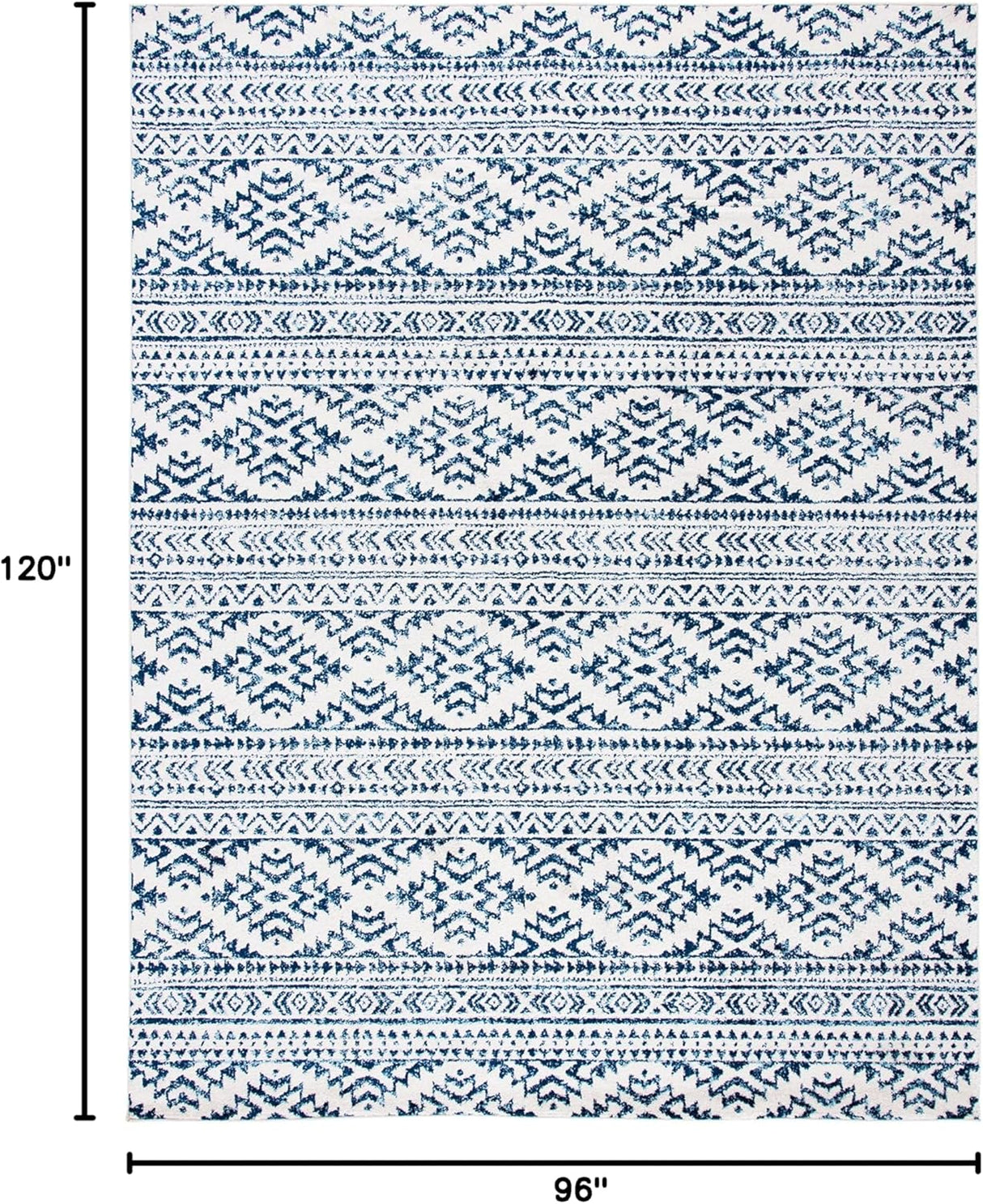 Alfombra de Área Tulum - Diseño Tribal Marroquí, Modelo TUL272D