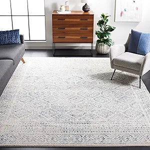 Alfombra Área Tulum - Diseño Boho Marroquí, Fácil Cuidado, TUL264B