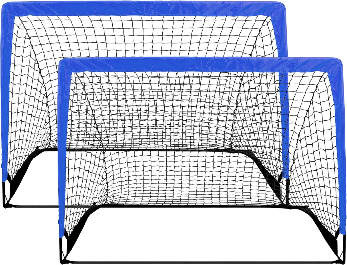 Mini porteria de futbol plegable para entrenar niños