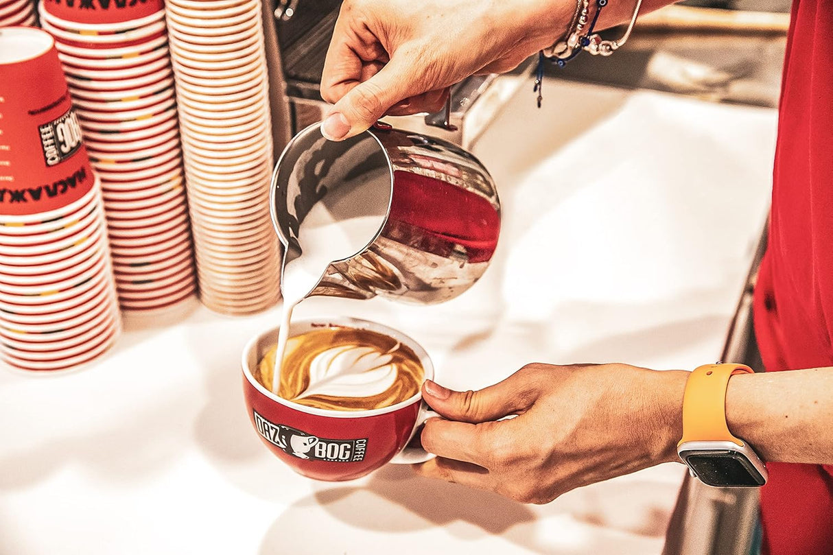 Café Dazbog Decaf Babushka Blend 11 oz. Tostado Medio Suave