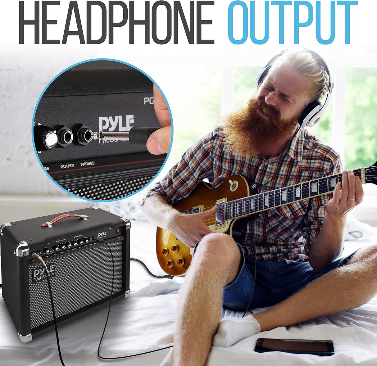 Amplificador de guitarra eléctrica PYLE-PRO PGTAMPL150