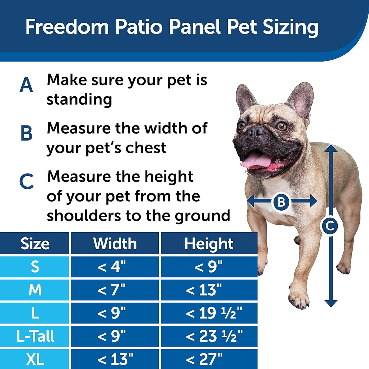 Puerta corrediza para mascotas 1 pieza altura ajustable