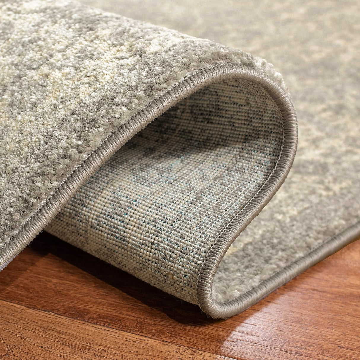 Alfombra Oriental Distressed 11' x 15' para Sala y Oficina EVK256S