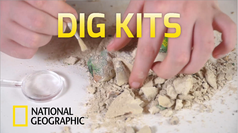 El kit de excavación GEOGRAFÍA NACIONAL, Dorado