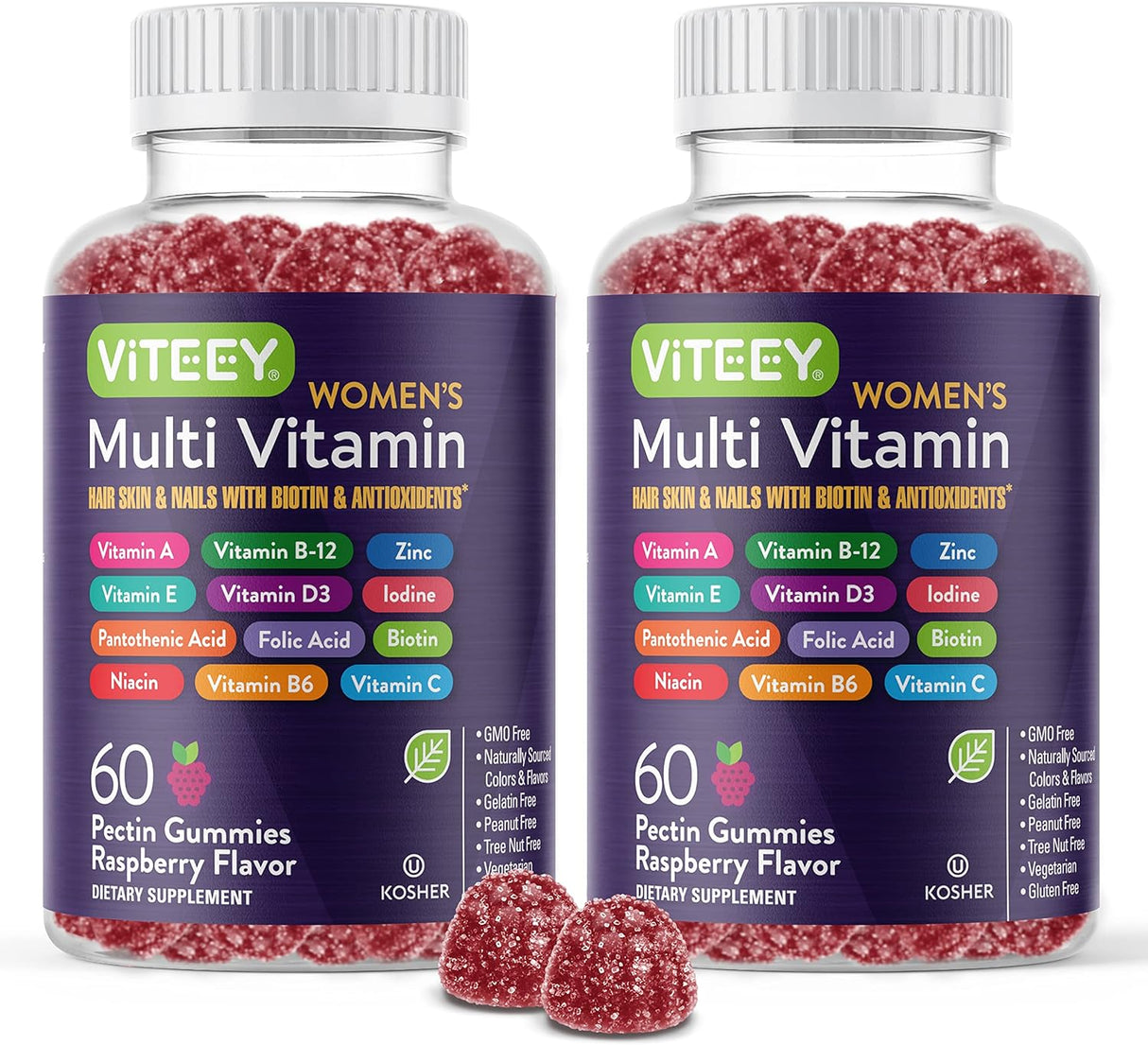 Gomitas Multivitamínicas para Mujer con Apoyo Inmunológico