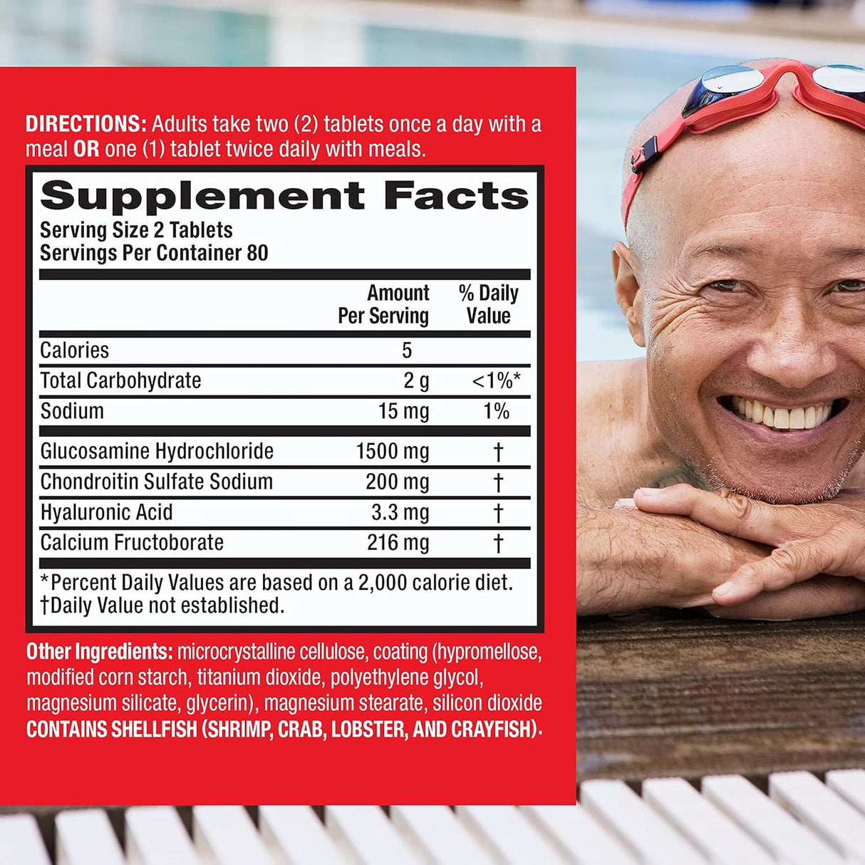 Suplemento avanzado de apoyo para las articulaciones 80 und