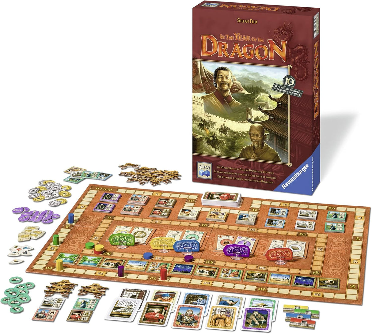 Juego de Estrategia Ravensburger: El Año del Dragón 10A