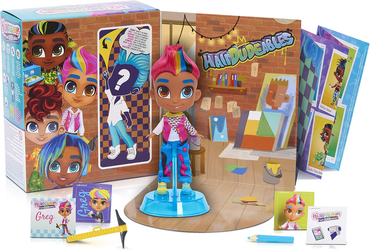 Muñecas Sorprendentes HairDUDEables de Just Play, Estilo Variado