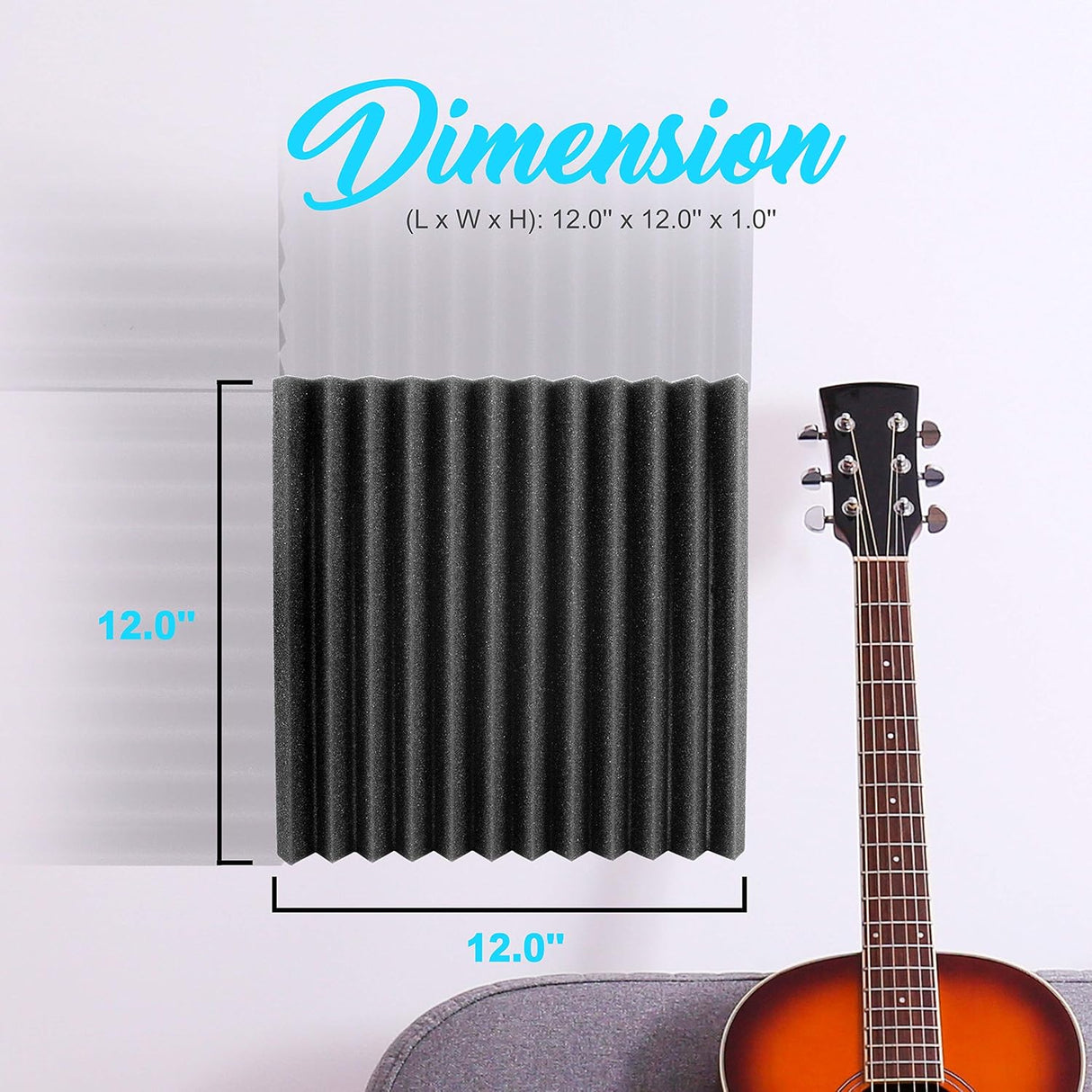 Espuma Acústica para aislamiento sonido PYLE-PRO PSI1612