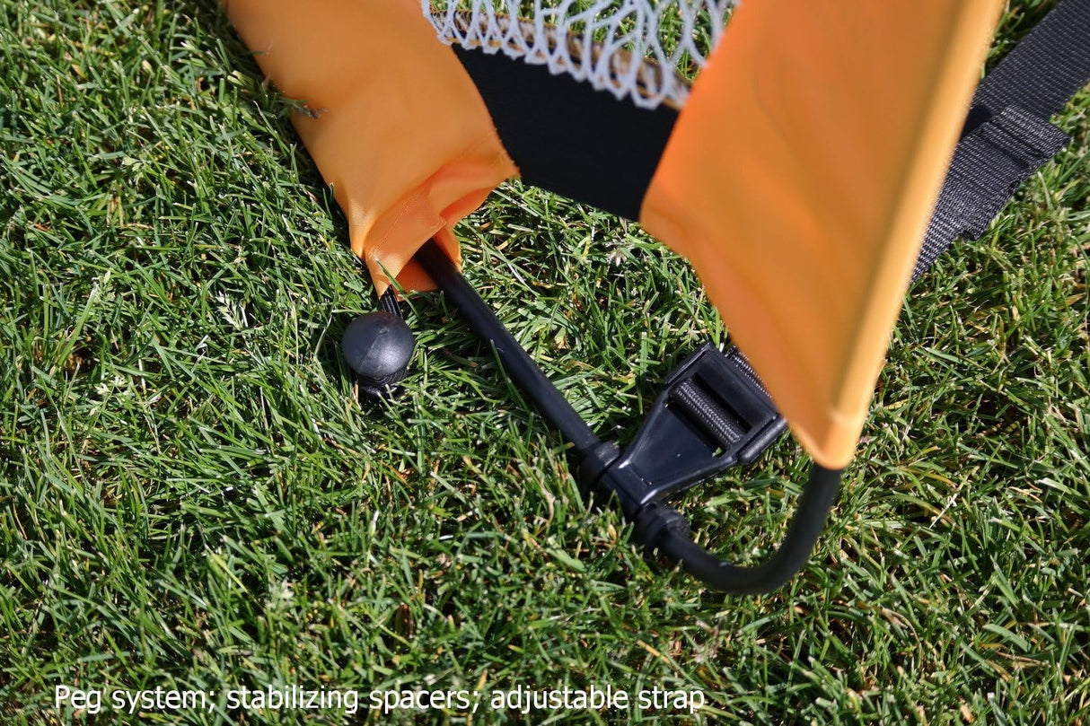 PUGG Juego de portería portátil de fútbol y fútbol