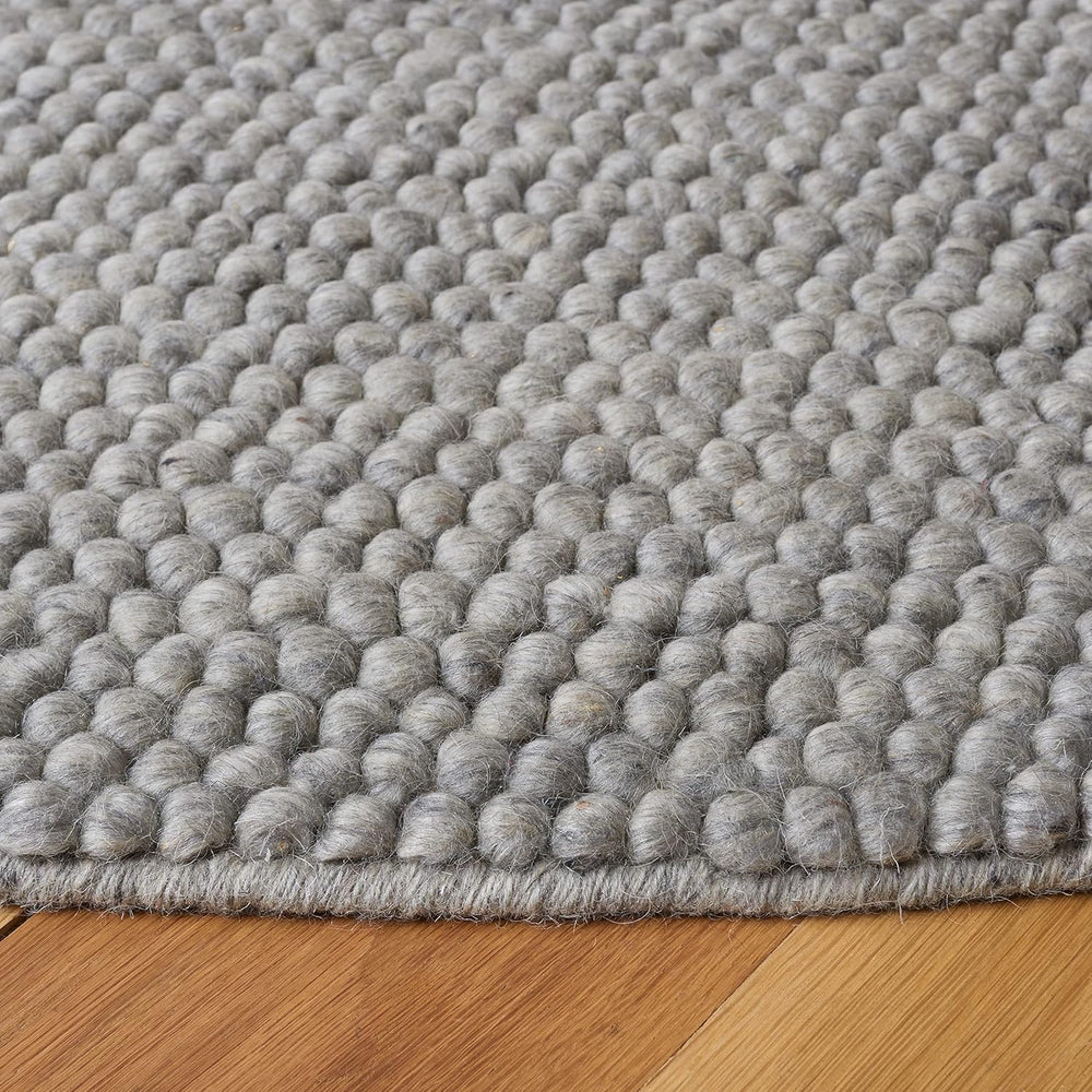 Alfombra Redonda de Lana, Ideal para Áreas de Alto Tráfico, NAT620C