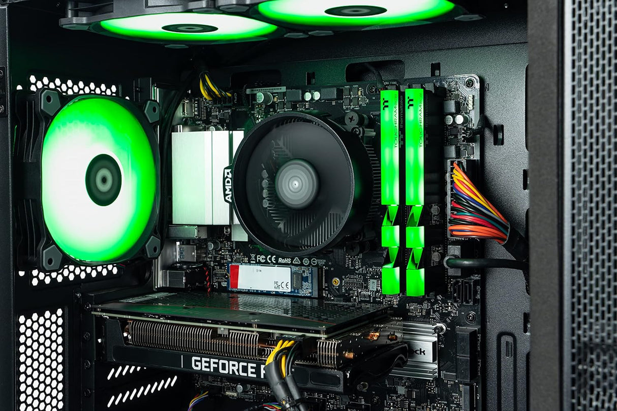 Computadora Thermaltake Graphite 360 Gaming PC negro