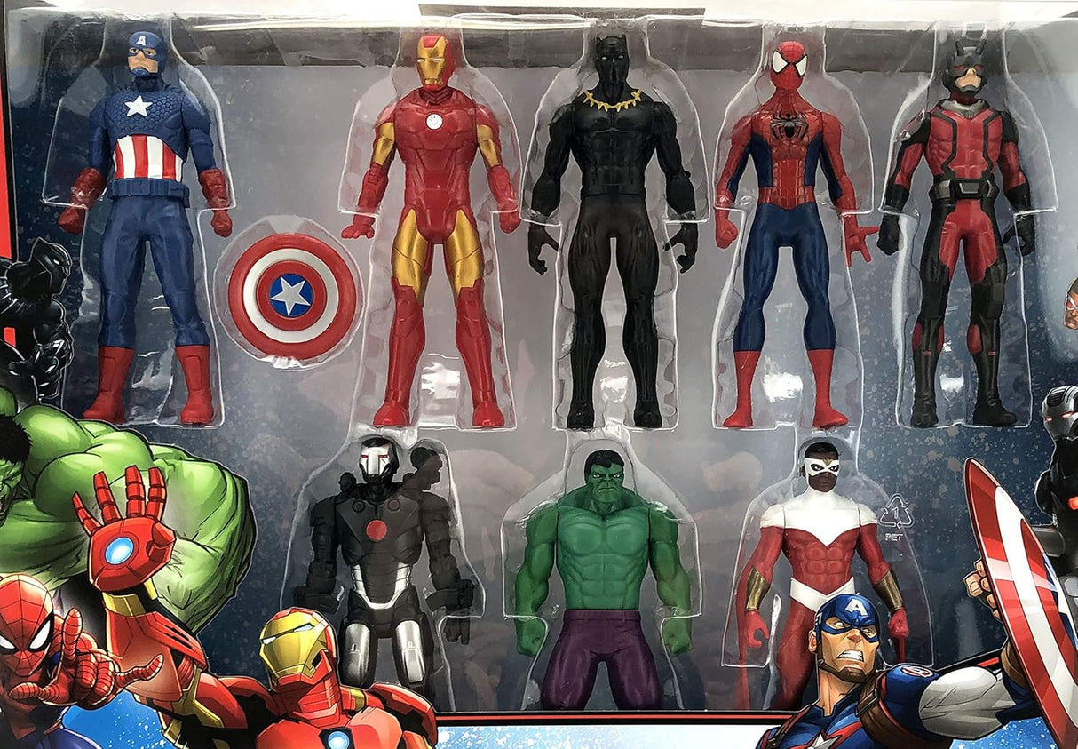 Figuras de acción Marvel Avengers: Iron Man, Hulk, y más (8)
