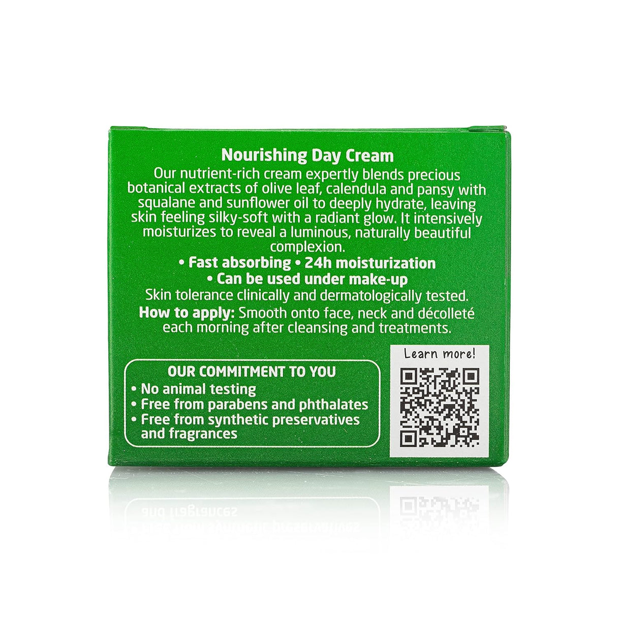 Crema de día nutritiva para el cuidado facial Weleda