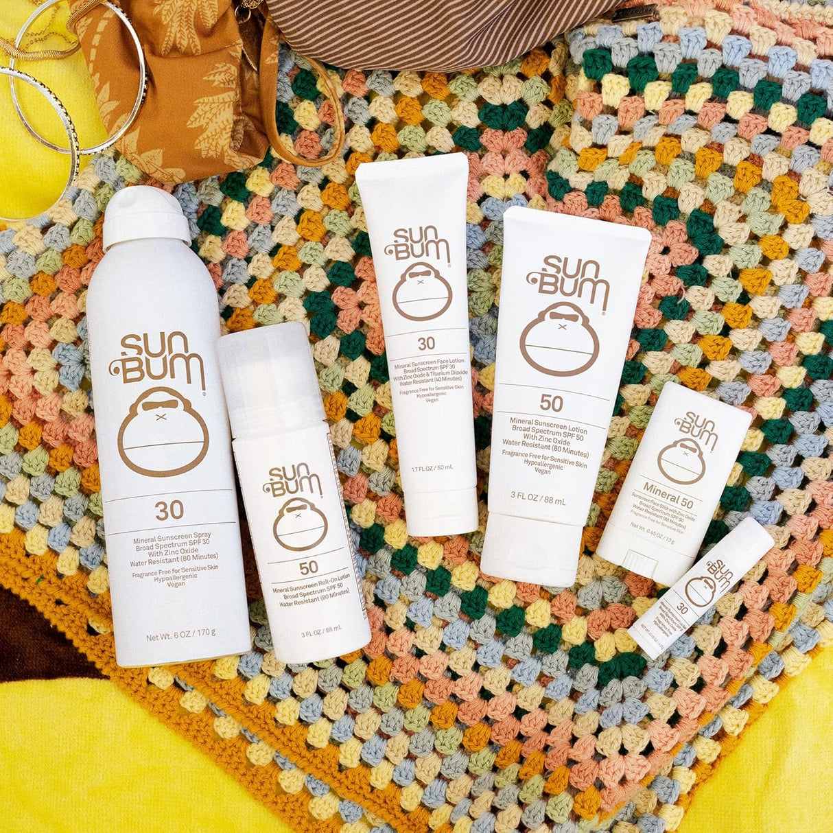 Protector Solar Facial Sun Bum SPF 50 Vegano y Natural