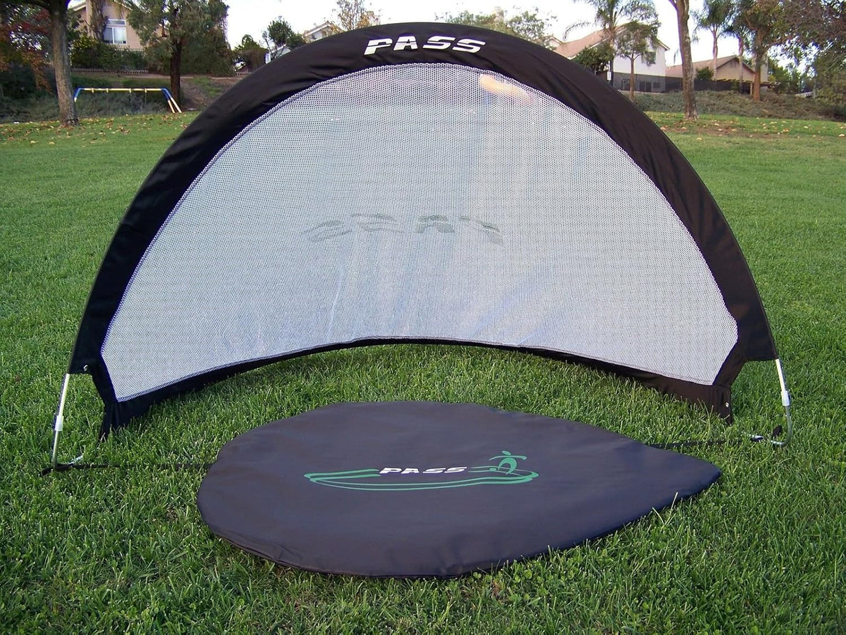 Porteria de futbol portatil plegable de niños