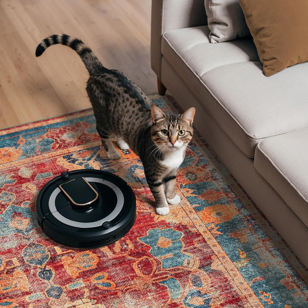 Alfombra Lavable Adiva 2'6x10 Antideslizante para Suelo