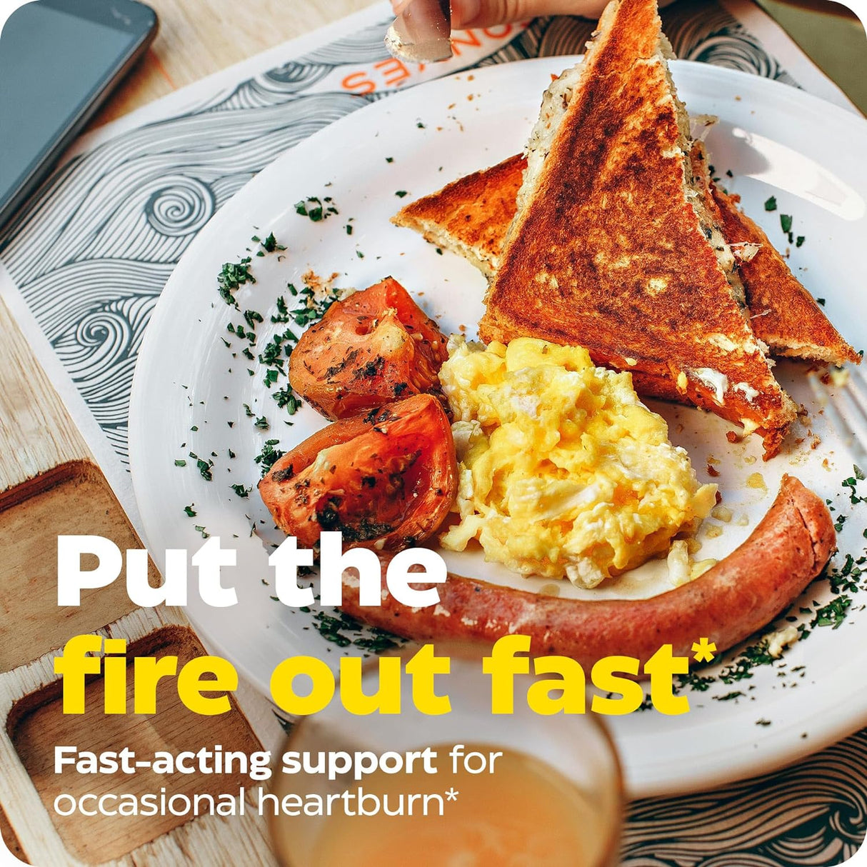 Suplemento Enzymedica - Alivio de ardores de corazón