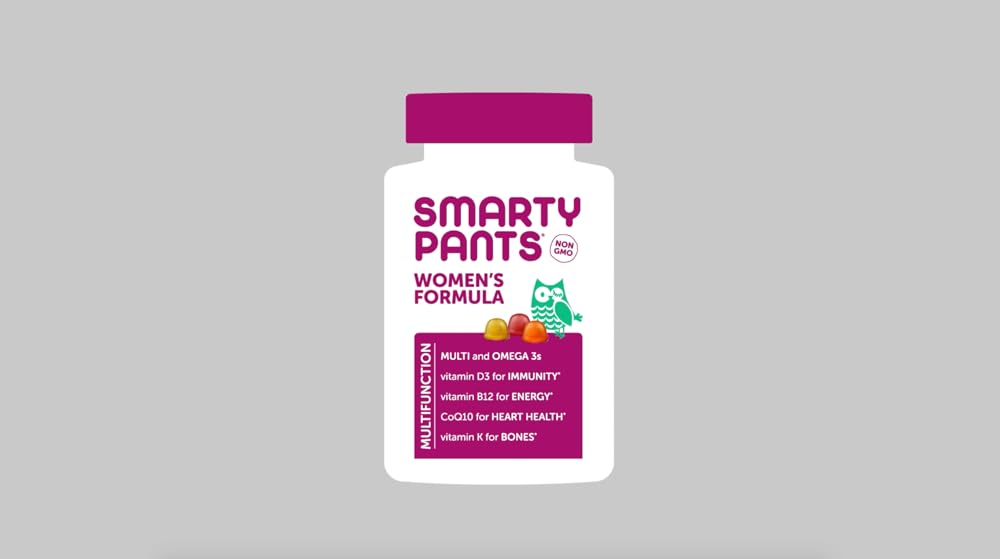 Vitaminas completas de gomitas para mujeres SmartyPants, WC1