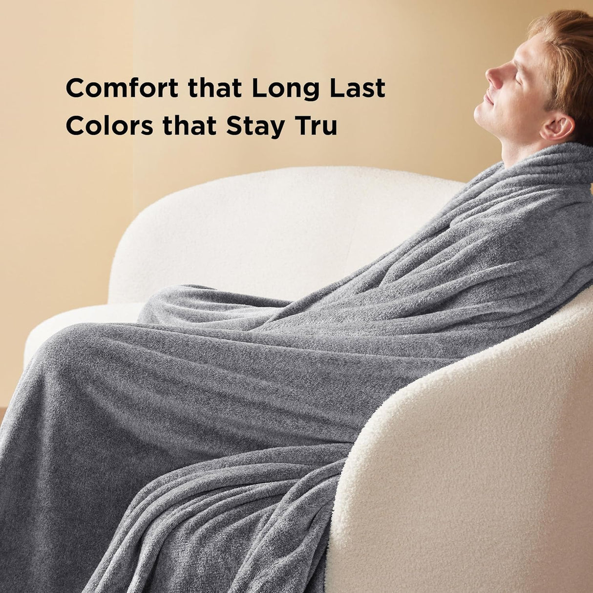 Manta Fleece Bedsure 50x60 Pulgadas Suave y Ligera