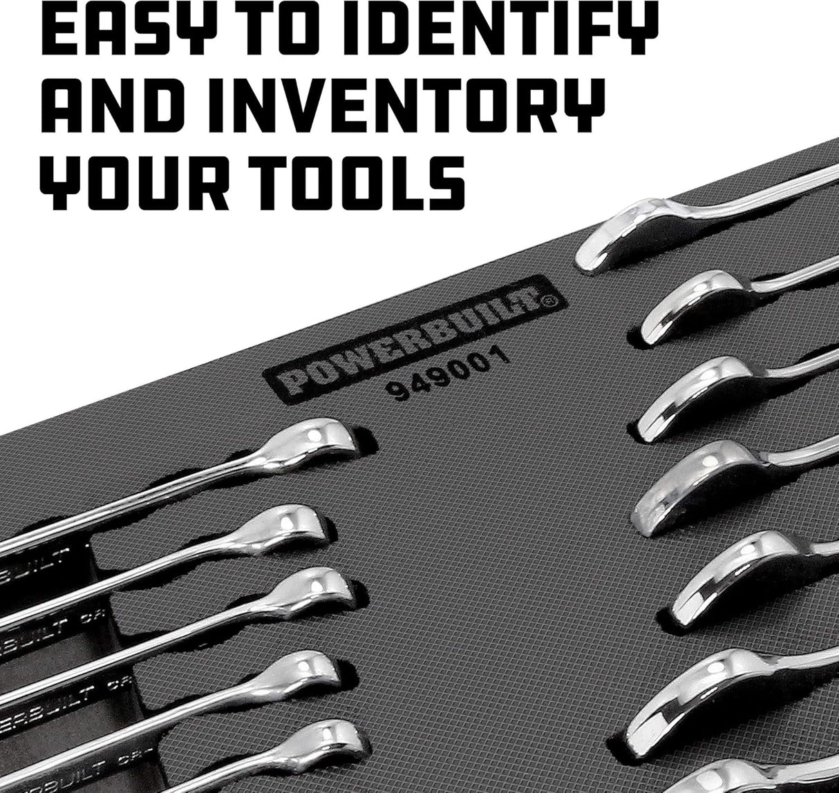 Juego de llaves combinadas métrico Powerbuilt 16 piezas 949001