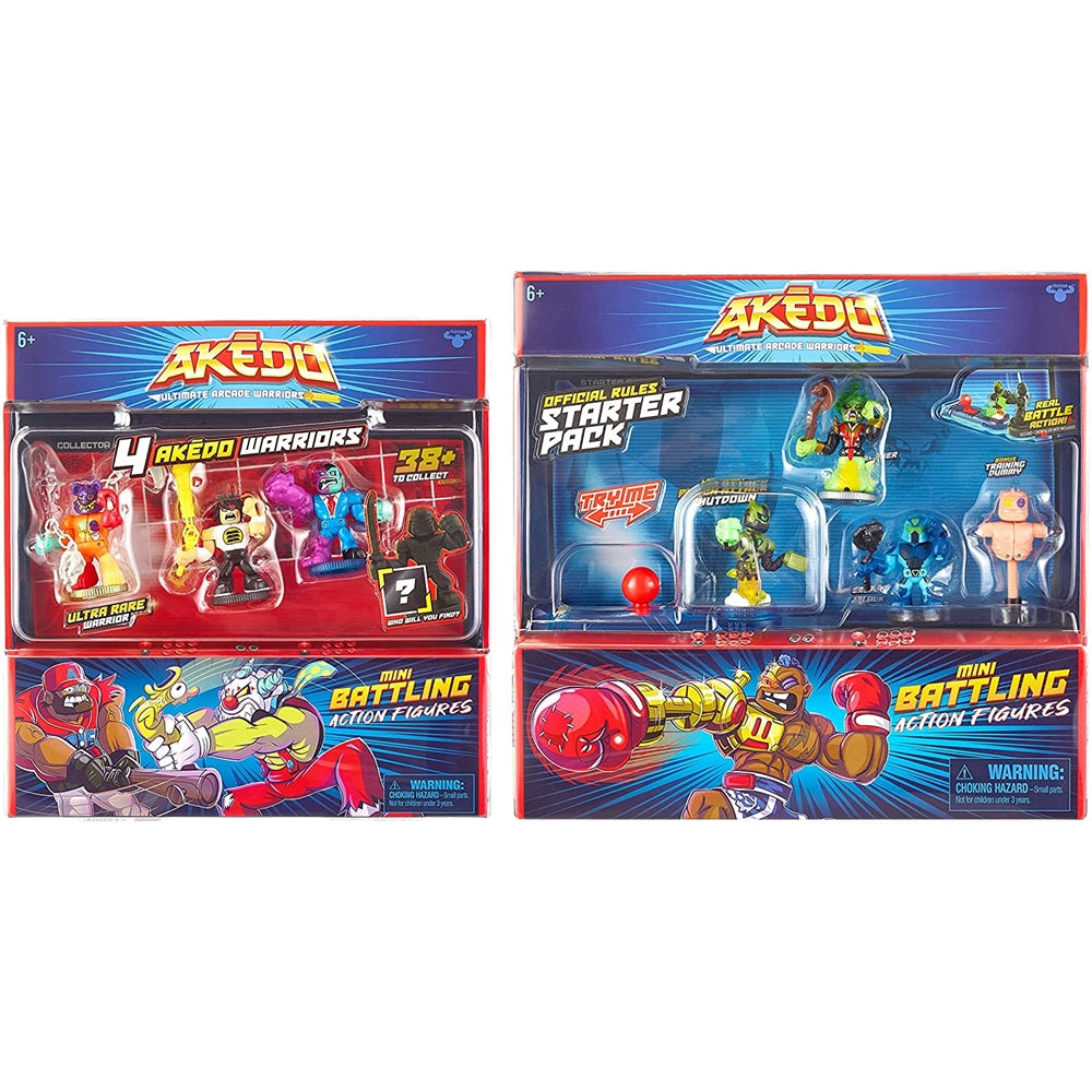 Sets de Muñecos Akedo Ultimate Arcade Warriors