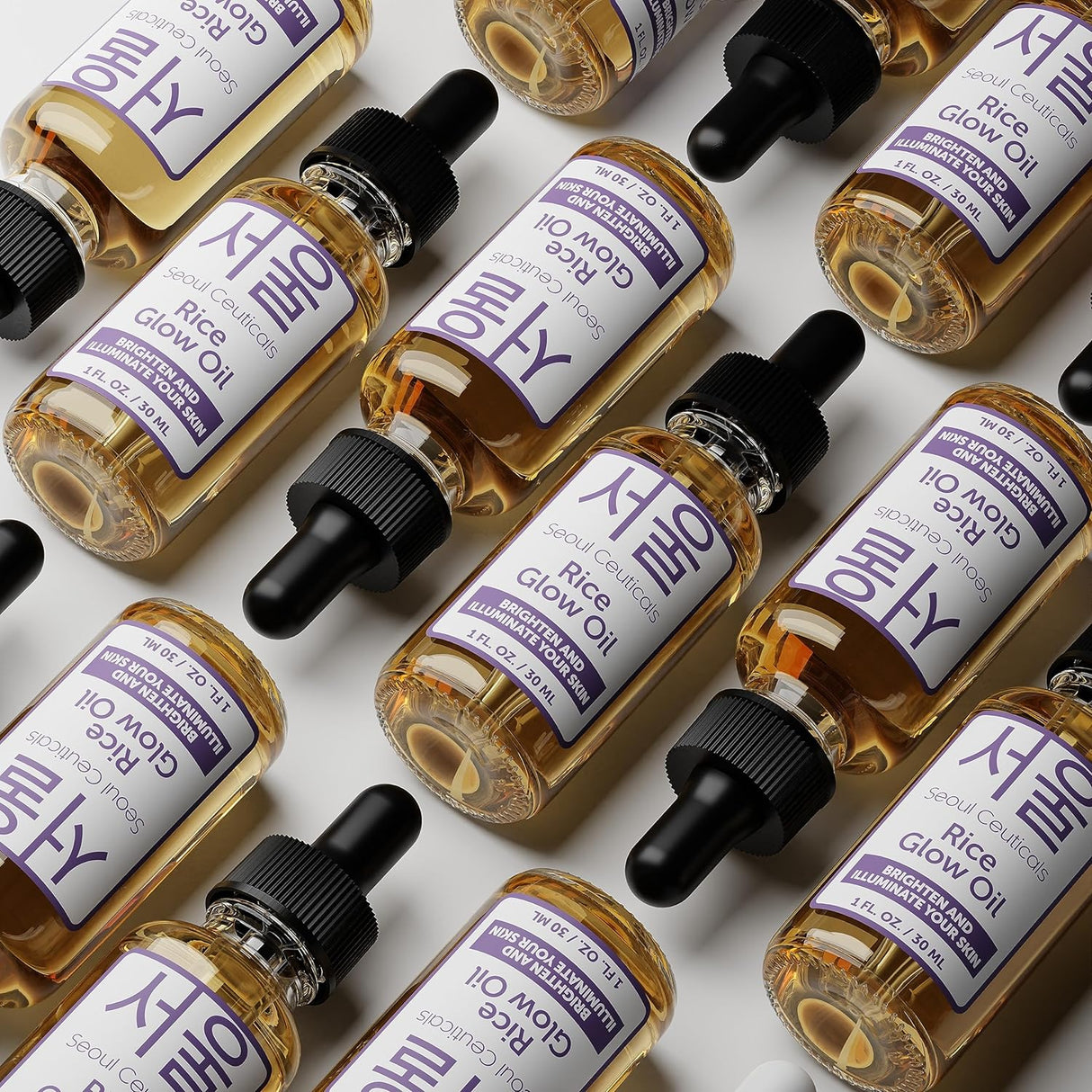 Aceite Facial Coreano con Escualano y Vitamina E para Piel