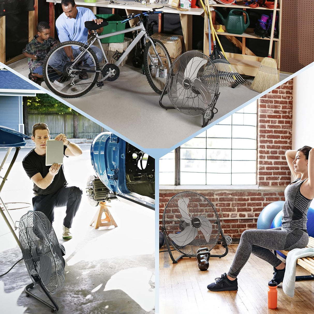 Ventilador Lasko Alta Velocidad, 3 Velocidades, H20660