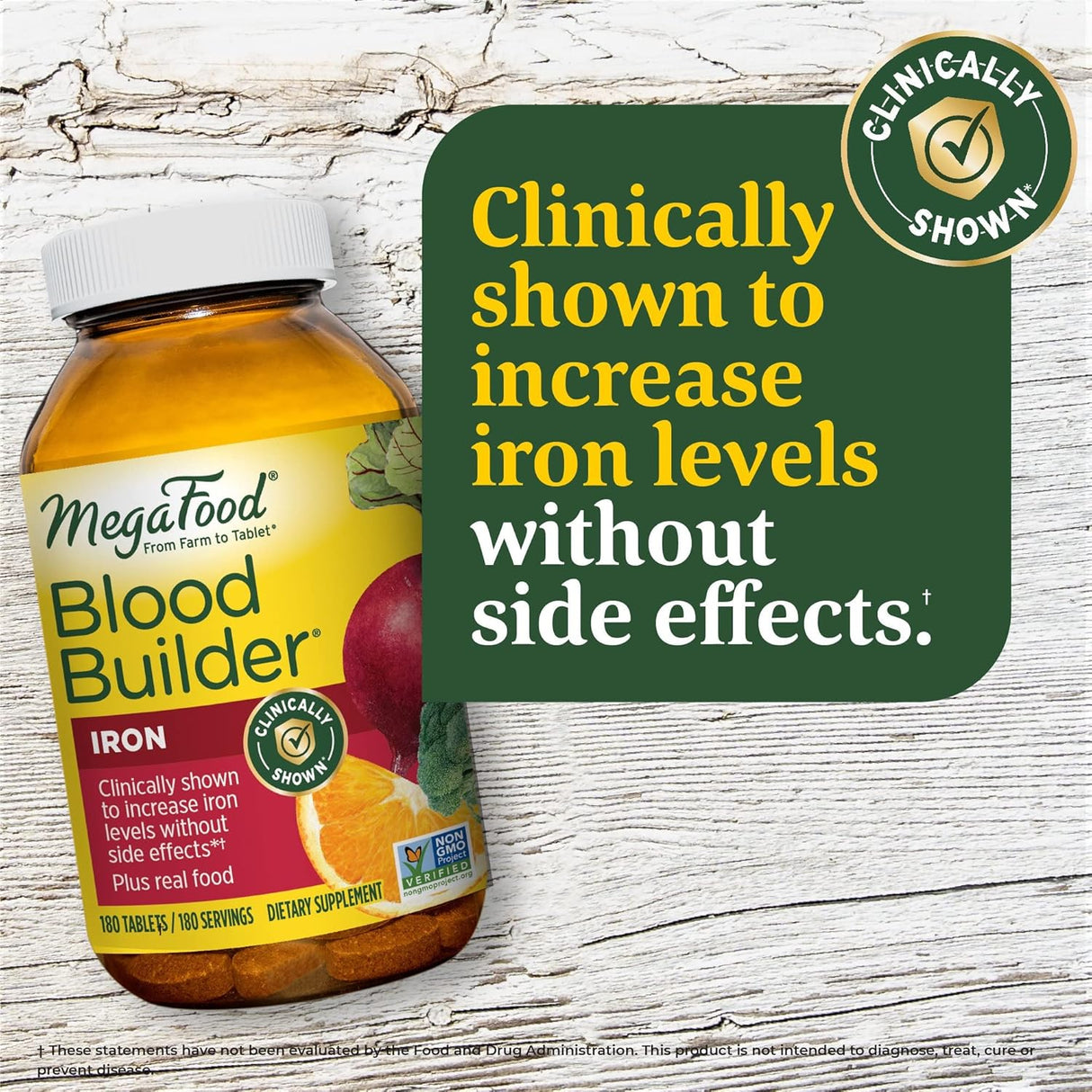 Suplemento Comprimidos de suplemento de hierro Blood Builder