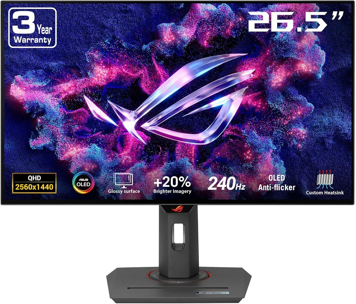 Monitor Gaming ASUS ROG Strix 27 1440P 240Hz XG27AQDMG